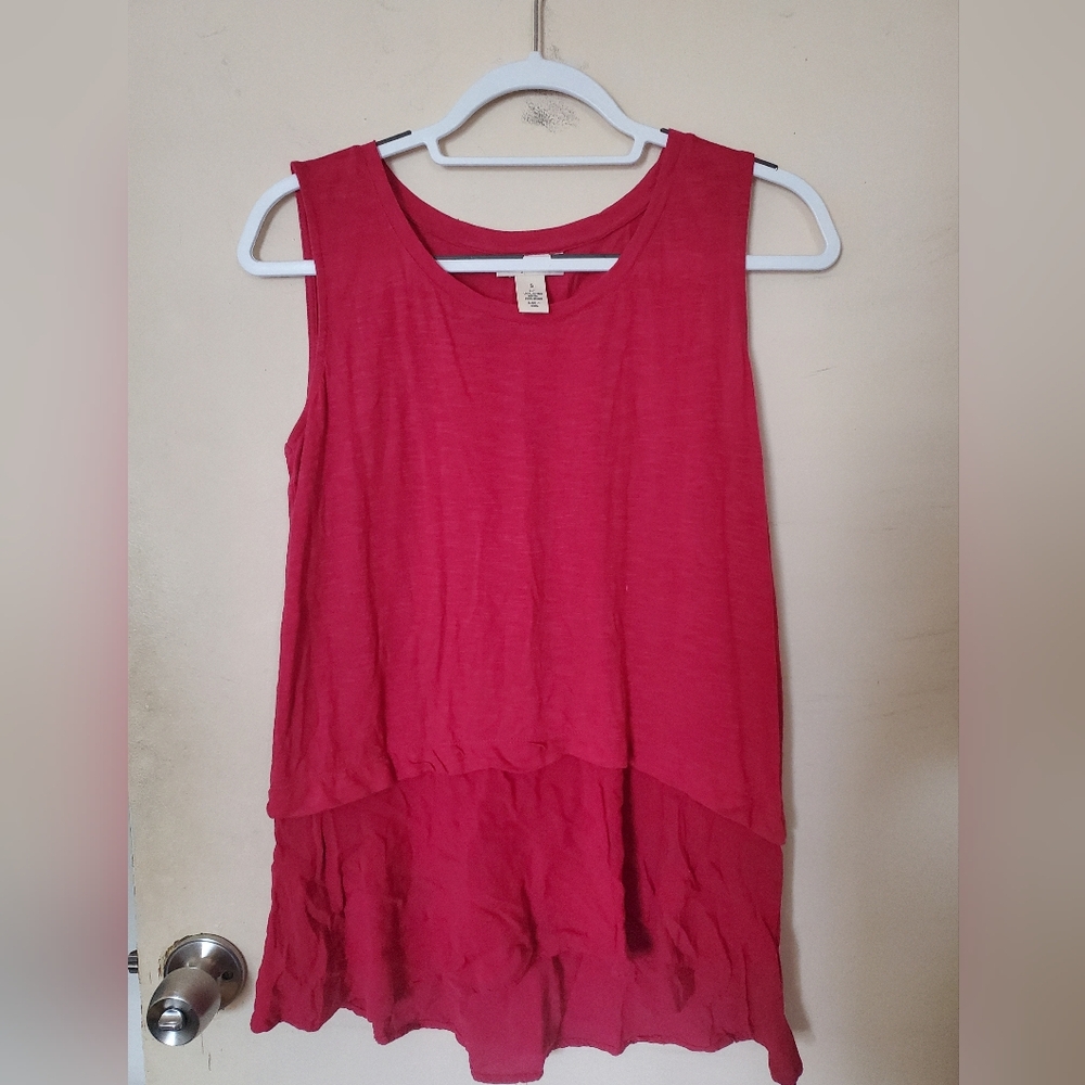 Fuschia tank long